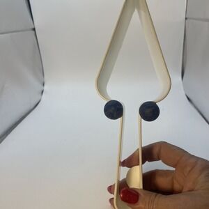 Tupperware Piece O Pie Slicer Cake Cutter Server NUMBER 2872A-1 Blue & White USA